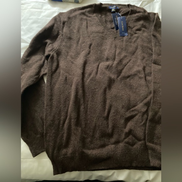 Men's CLUB ROOM Lambswool Sweater NWT - Picture 6 of 7